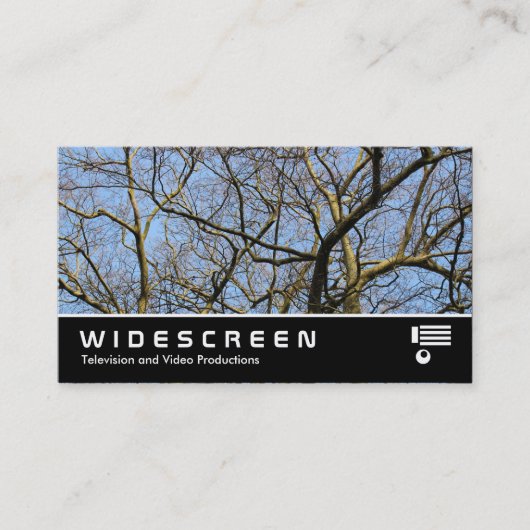 Widescreen 385 - Zweige in der Sonne Visitenkarte (Vorderseite)