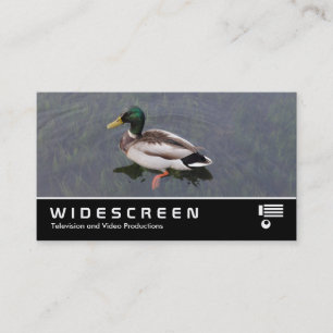 Widescreen 390 - Mallard Duck Visitenkarte