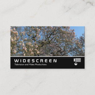 Widescreen 391 - Magnolia Trees Visitenkarte