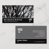 Widescreen 393 - Zweigstellen mit hoher Kontrast Visitenkarte (Vorne/Hinten)