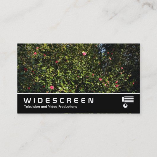 Widescreen 394 - Camellia Bush Visitenkarte (Vorderseite)