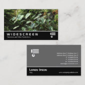 Widescreen 400 - Botanischer Garten Visitenkarte (Vorne/Hinten)
