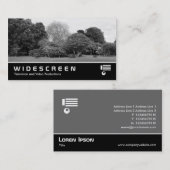 Widescreen 415 - Park Landschaft Visitenkarte (Vorne/Hinten)