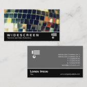 Widescreen 416 - Mirror Ball Visitenkarte (Vorne/Hinten)