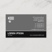 Widescreen Colorbars 02 Visitenkarte (Rückseite)