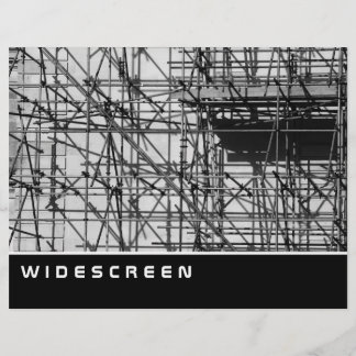 Widescreen - Gerüst Flyer