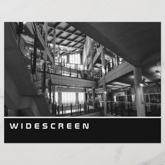 Widescreen - Modernes Inneres Flyer (Vorne)