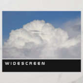 Widescreen - Nimbus-Wolken Flyer (Vorne)