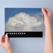 Widescreen - Nimbus-Wolken Flyer (Hand)