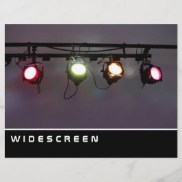 Widescreen - Reihe der Scheinwerfer Flyer