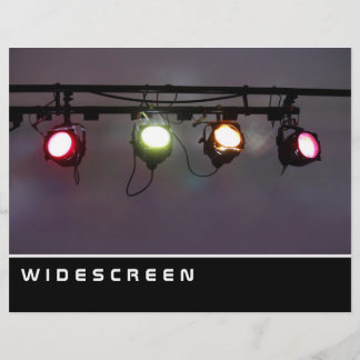 Widescreen - Reihe der Scheinwerfer Flyer