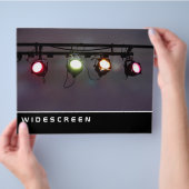 Widescreen - Reihe der Scheinwerfer Flyer (Hand)