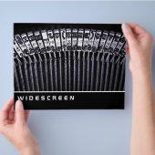 Widescreen - Schreibmaschine Flyer (Hand)