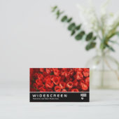 Widescreen Visitenkarte (Stehend Vorderseite)