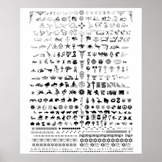 Widget-Wand Poster (Vorne)