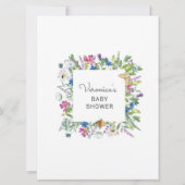 Widlfloral floral Baby Showhandy Spielkarte (Rückseite)