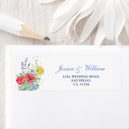 Widlfowers Wassercolor Bouquet Wedding (Insitu)