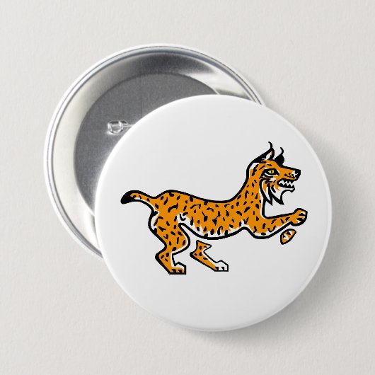 Widlife - Graphic Iberian LYNX - Wildlife - Button (Vorne & Hinten)