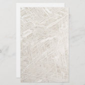 Widmanstätten Muster Briefpapier (Vorne/Hinten)