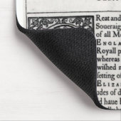 Widmungsseite 'im heiligen Bible Mousepad (Ecke)