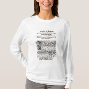 Widmungsseite 'im heiligen Bible T-Shirt