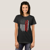 Widow Maker Herzattacken Überlebende der amerikani T-Shirt (Vorne ganz)