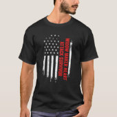 Widow Maker Herzattacken Überlebende der amerikani T-Shirt (Vorderseite)