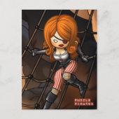 Widow Queen Postkarte (Vorderseite)