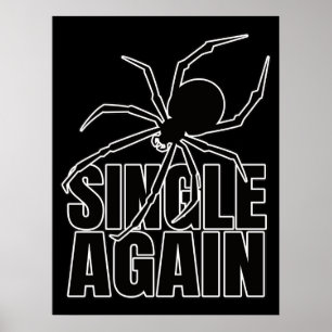 Widow Spider Venomous Spiders - Arachnology Geek Poster