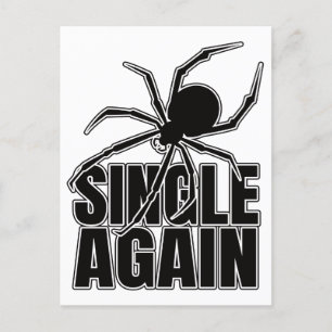 Widow Spider Venomous Spiders - Arachnology Geek Postkarte