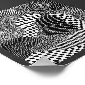 Widows schwarzes Web Poster (Ecke)