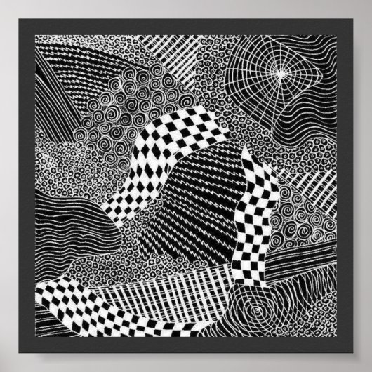 Widows schwarzes Web Poster (Vorne)