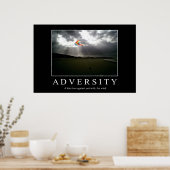 Widrigkeit Poster (Küche)