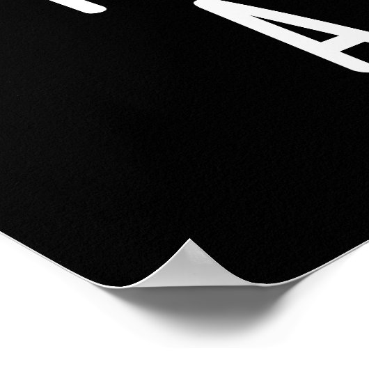 Wie A-bao ein Käse Funny Food Pun Dark BG Poster (Ecke)