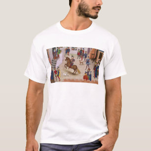 Wie Alexander der Große Bucephalus anbrachte T-Shirt