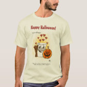 Wie alles begann Halloween Natural T - Shirt (Vorderseite)