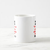 Wie alt bin ich lustig Mug Kaffeetasse (Mittel)