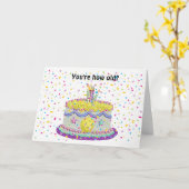 Wie alt in Pickleball Years? Karte (Gelbe Blume)