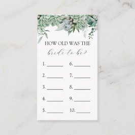 Wie alt ist die Spielkarte Brito Be Begleitkarte