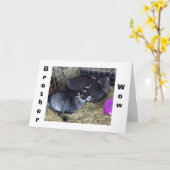 WIE ALT R U SPRICHWORT DU BIST DIESES JAHR BRUDER? KARTE (Gelbe Blume)