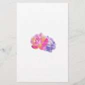 Wie alt sollte die Braut sein? - Violette Blume Flyer (Hinten)