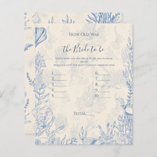 Wie alt war das Brautparty? (Vorne/Hinten)