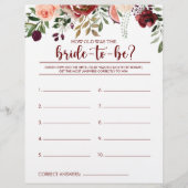 Wie alt war das Brautparty-Spiel? (Vorderseite)