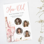 Wie alt war das Bridge Brautparty Party Game Pink?