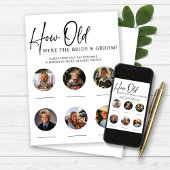 Wie alt war das Empfang der Braut und des Gräuels? Einladung