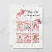 Wie alt war das Spiel von Bridge Derby Pink Hat Br Einladung (Vorderseite)