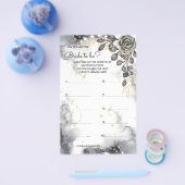 Wie alt war die Black&Gold Rose Showgame Card? Flyer (Einzeln)