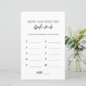 Wie alt war die Braut, um Brautparty zu spielen (Stehend Vorderseite)