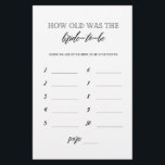 Wie alt war die Braut, um Brautparty zu spielen Flyer<br><div class="desc">Genießen Sie Ihr Brautparty mit diesen einfachen und niedlichen Spielen. Karo unsere Kollektion für mehr Brautparty Spiele im selben Stil. Bitte beachten Sie,  dass diese Spiele nicht bearbeitet werden können.</div>