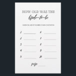 Wie alt war die Braut, um Brautparty zu spielen Flyer<br><div class="desc">Genießen Sie Ihr Brautparty mit diesen einfachen und niedlichen Spielen. Karo unsere Kollektion für mehr Brautparty Spiele im selben Stil. Bitte beachten Sie,  dass diese Spiele nicht bearbeitet werden können.</div>